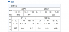 2022年海南高考分数线什么时候出来_海南高考分数线公布时间